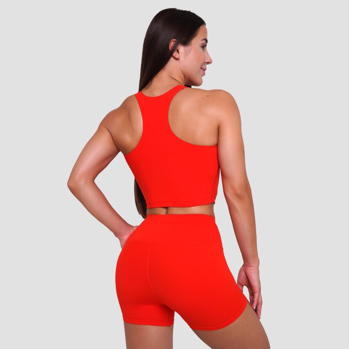 BEAT Sport-Top für Frauen in Tangerine - GymBeam XL