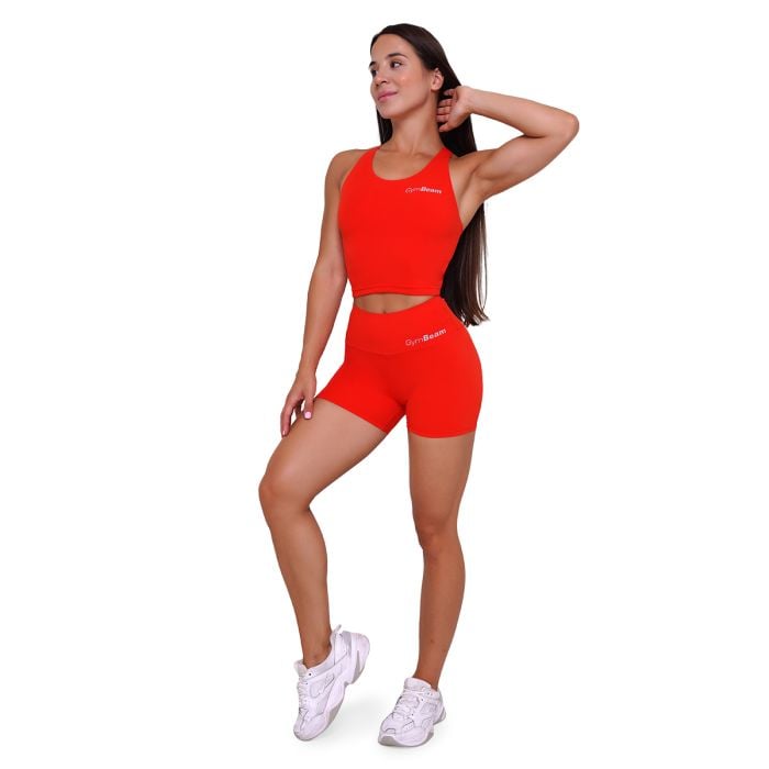 BEAT Sport-Top für Frauen in Tangerine - GymBeam XL