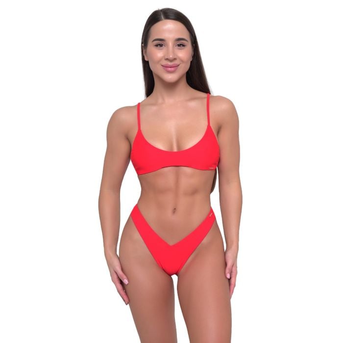 Women‘s Bikini Bottom HAWAII Red - GymBeam XL