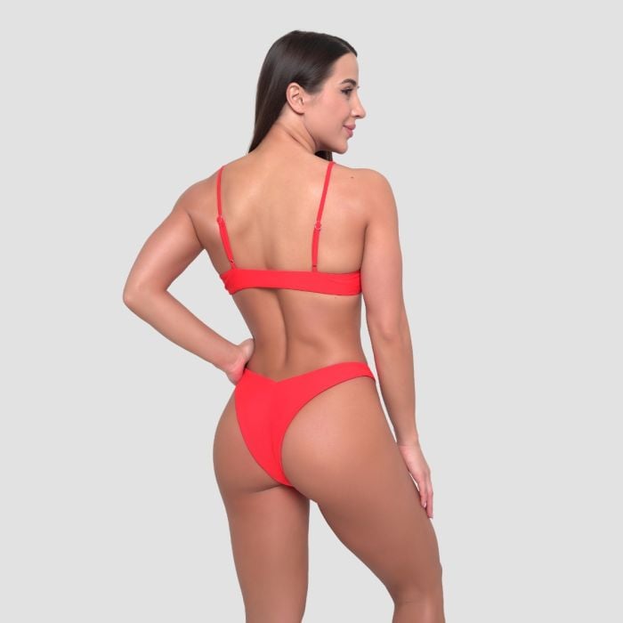 Women‘s Bikini Bottom HAWAII Red - GymBeam XL