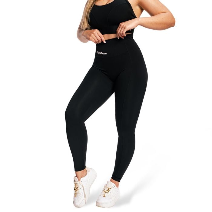 Women‘s Combat Leggings Black - GymBeam M