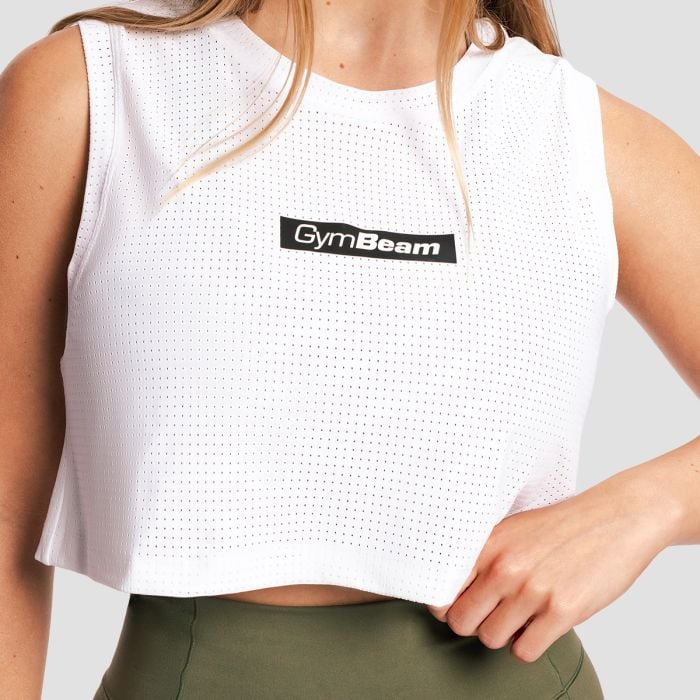 Combat Tank Top für Frauen in White - GymBeam L