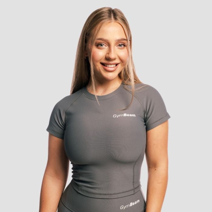 Core Top für Frauen in Carbon - GymBeam XL