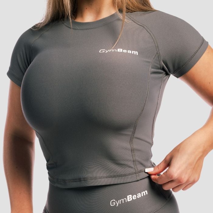 Core Top für Frauen in Carbon - GymBeam XL