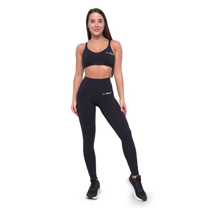 Women‘s Essence Leggings Black - GymBeam M