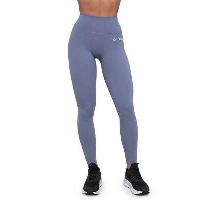 Women‘s Essence Leggings Denim Blue - GymBeam S