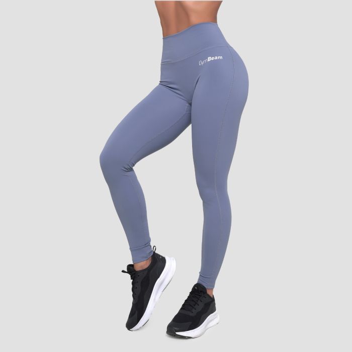 Women‘s Essence Leggings Denim Blue - GymBeam S