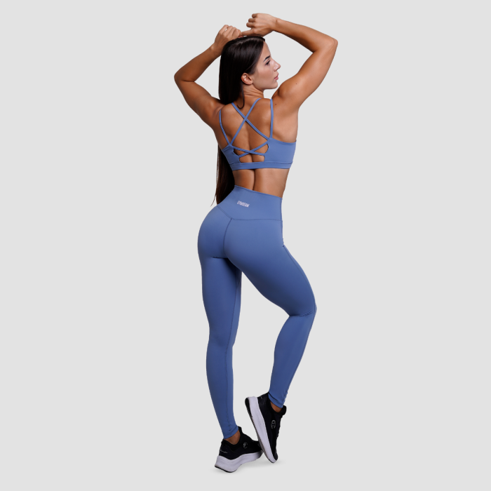 FIT Leggings für Frauen Steel Blue - GymBeam XXL
