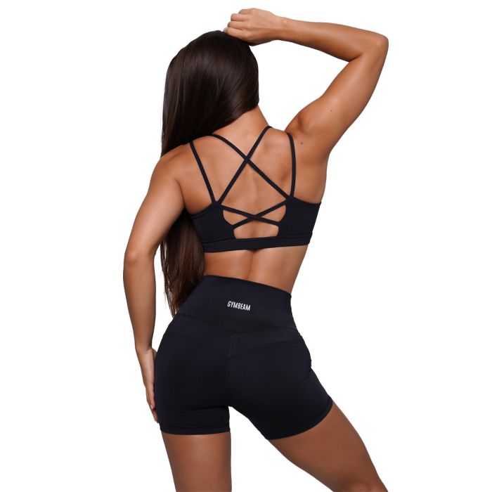 FIT Shorts für Frauen Black - GymBeam S