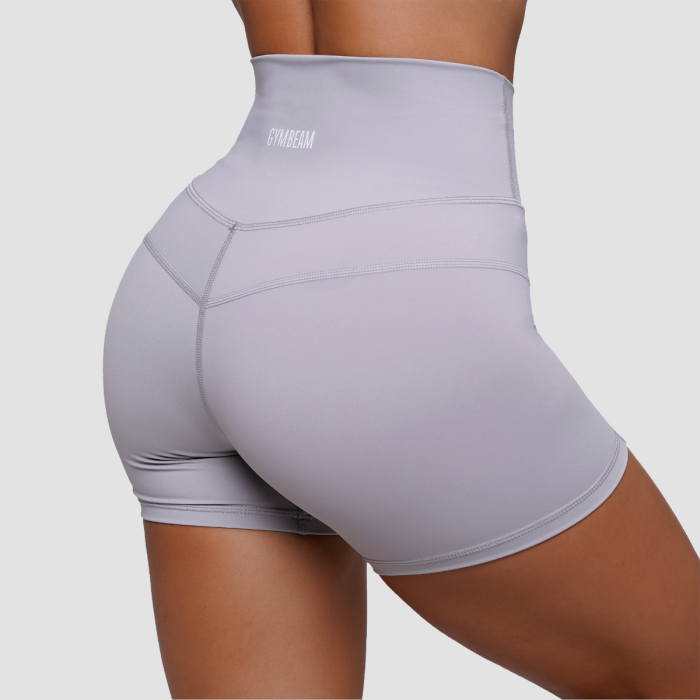 FIT Shorts für Frauen Mist Grey - GymBeam S