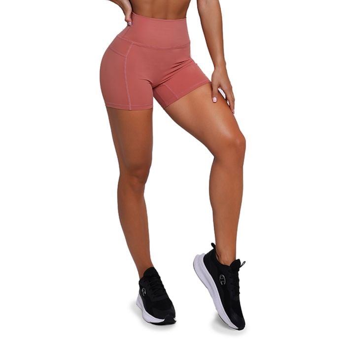 FIT Shorts für Frauen Salmon - GymBeam L