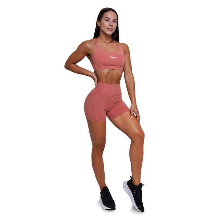 FIT Shorts für Frauen Salmon - GymBeam L
