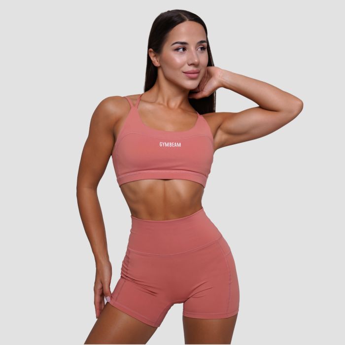 FIT Shorts für Frauen Salmon - GymBeam L