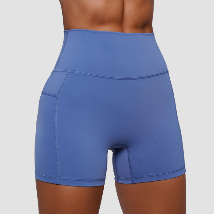 FIT Shorts für Frauen Steel Blue - GymBeam S