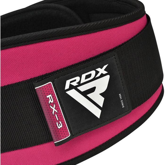 Women‘s fitness belt RX3 Pink - RDX Sports XS