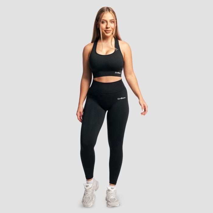 Women‘s FLO Leggings Graphite - GymBeam M