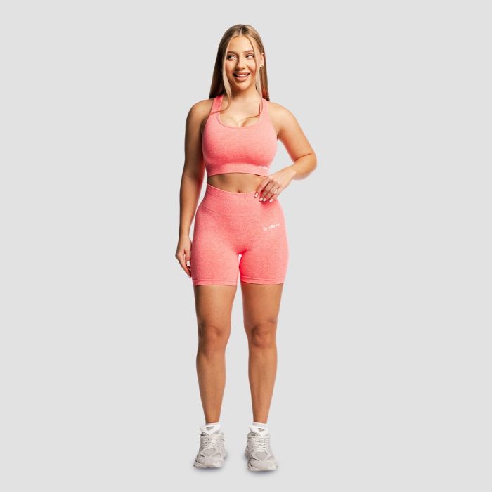 Women‘s FLO Shorts Coral - GymBeam S