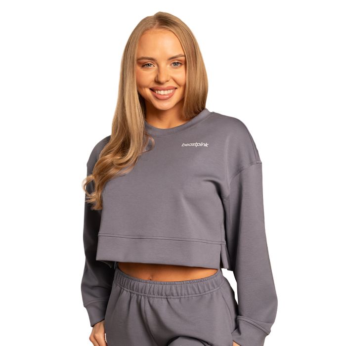 Women‘s Grace Sweatshirt Granite - BeastPink S