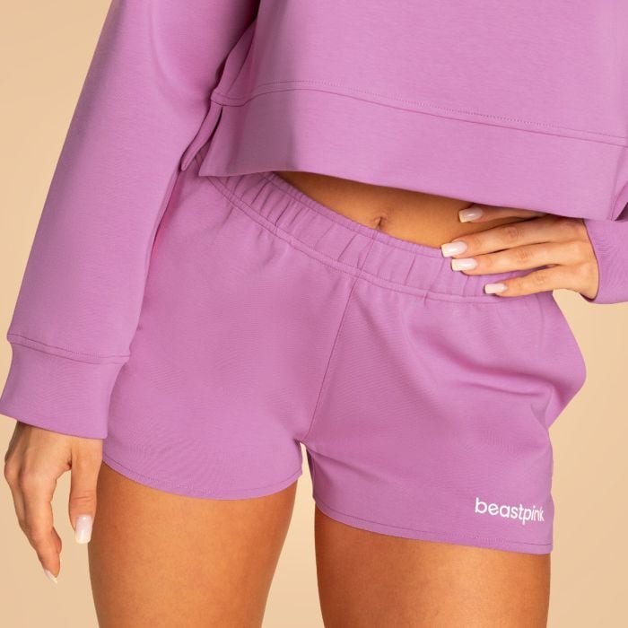 Women‘s Grace Sweatshorts Purple - BeastPink XL