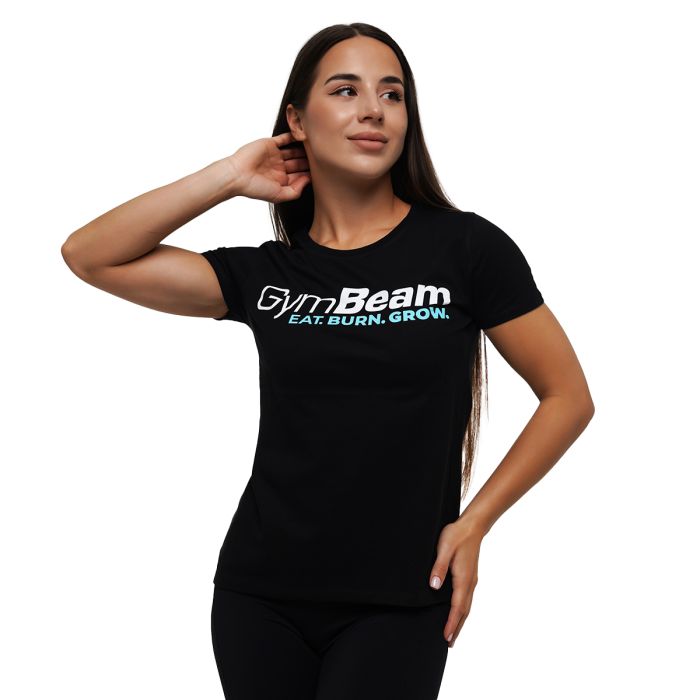 Grow T-Shirt für Frauen Black - GymBeam L