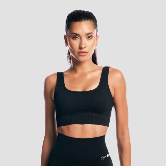 Women‘s GymBabe Bralette Black - GymBeam L