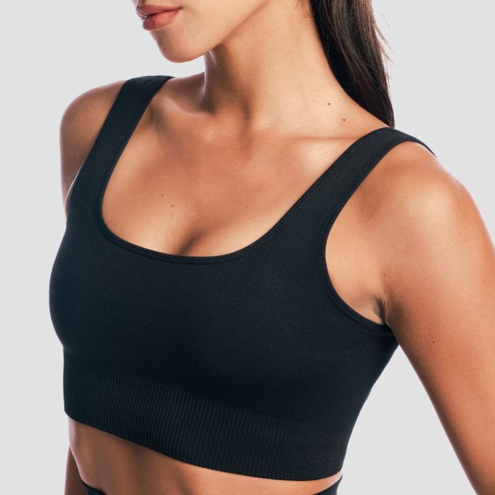 Women‘s GymBabe Bralette Black - GymBeam L