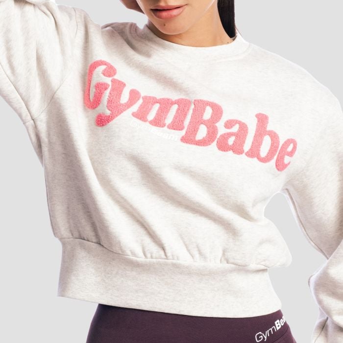 Pullover GymBabe für Frauen in Cloud - GymBeam M