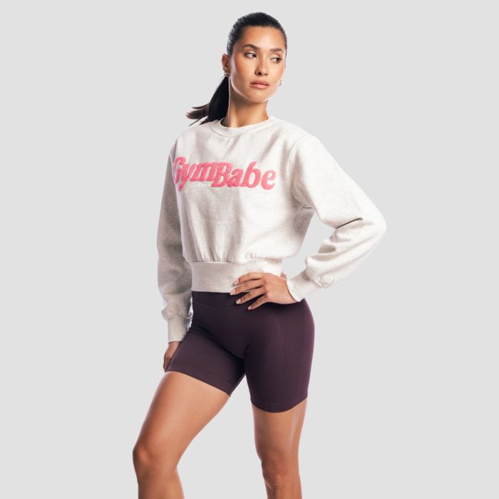 Pullover GymBabe für Frauen in Cloud - GymBeam M