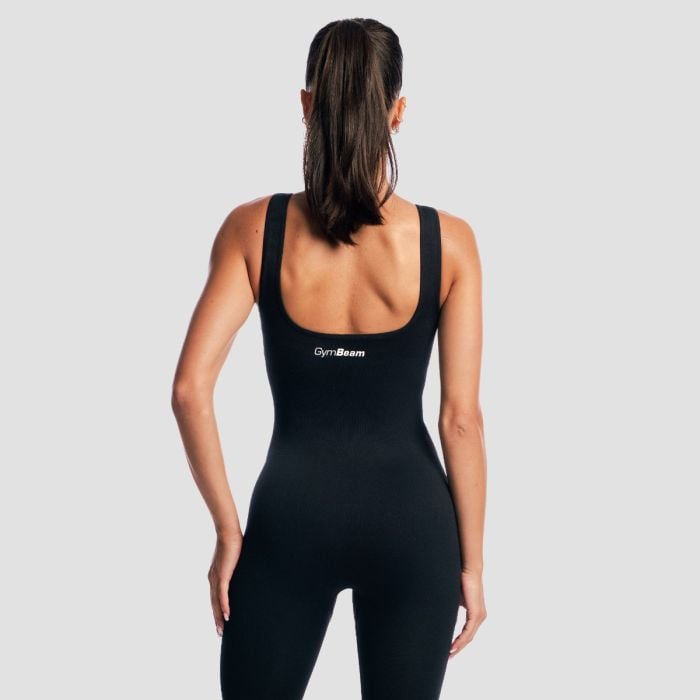 Women‘s GymBabe Jumpsuit Black - GymBeam S