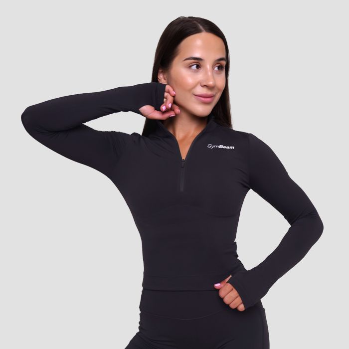 Ignite Sport-Top für Frauen in Black - GymBeam S