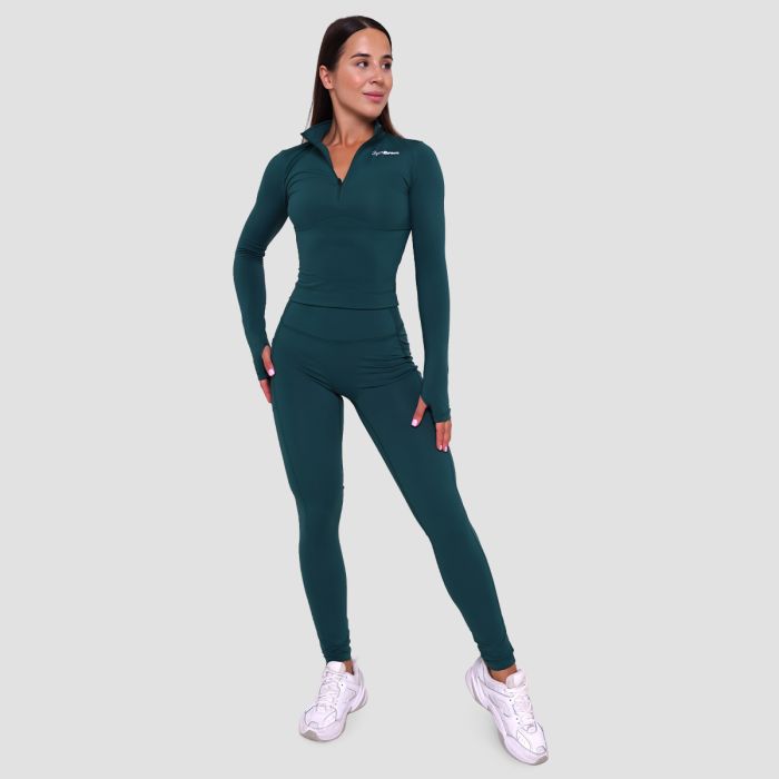 Ignite Sport-Top für Frauen in Dark Green - GymBeam L
