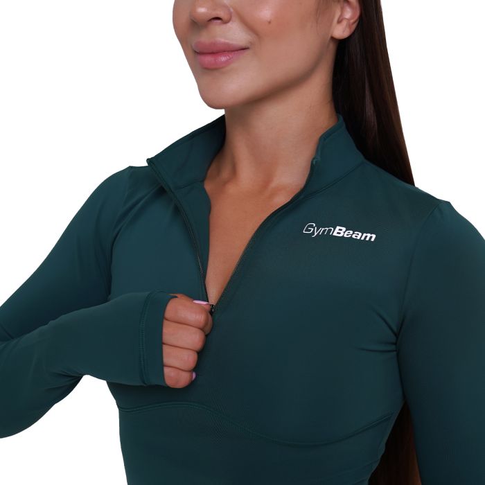 Ignite Sport-Top für Frauen in Dark Green - GymBeam L