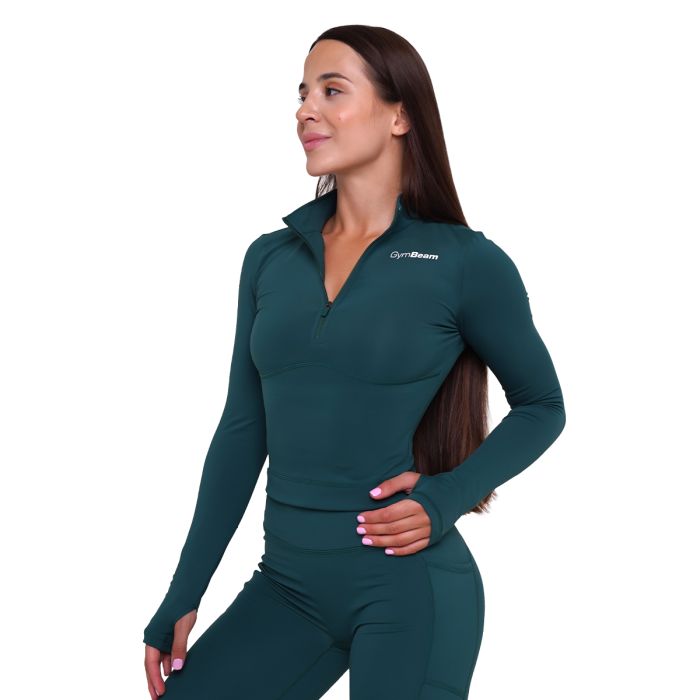 Ignite Sport-Top für Frauen in Dark Green - GymBeam L