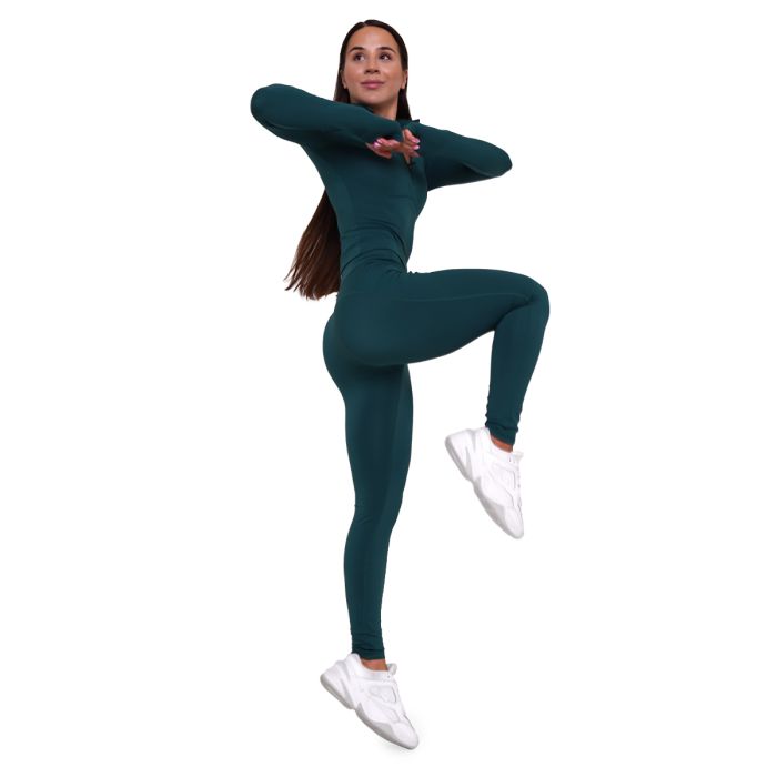 Ignite Sport-Top für Frauen in Dark Green - GymBeam L