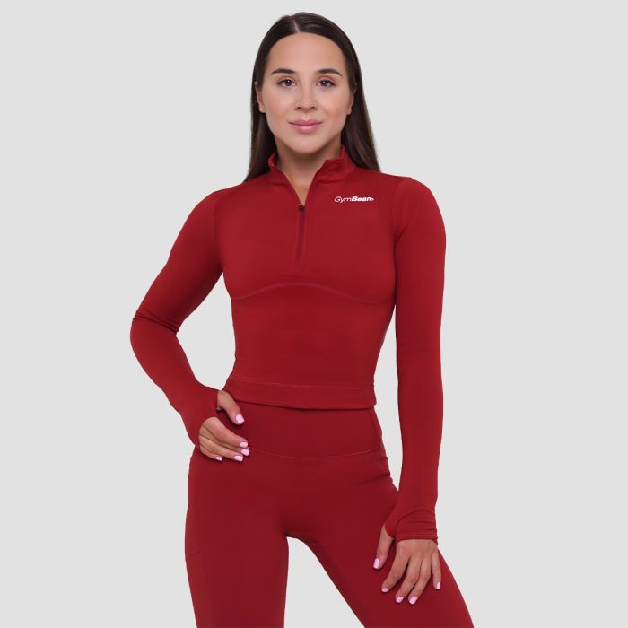 Ignite Sport-Top für Frauen in Dark Red - GymBeam XL