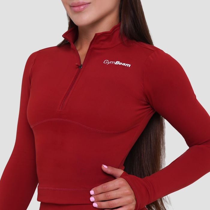 Ignite Sport-Top für Frauen in Dark Red - GymBeam XL
