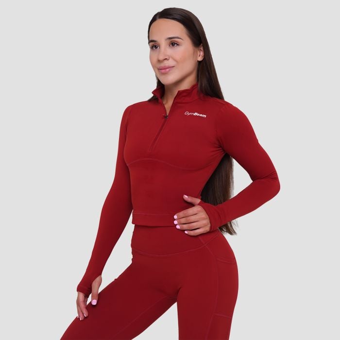 Ignite Sport-Top für Frauen in Dark Red - GymBeam XL