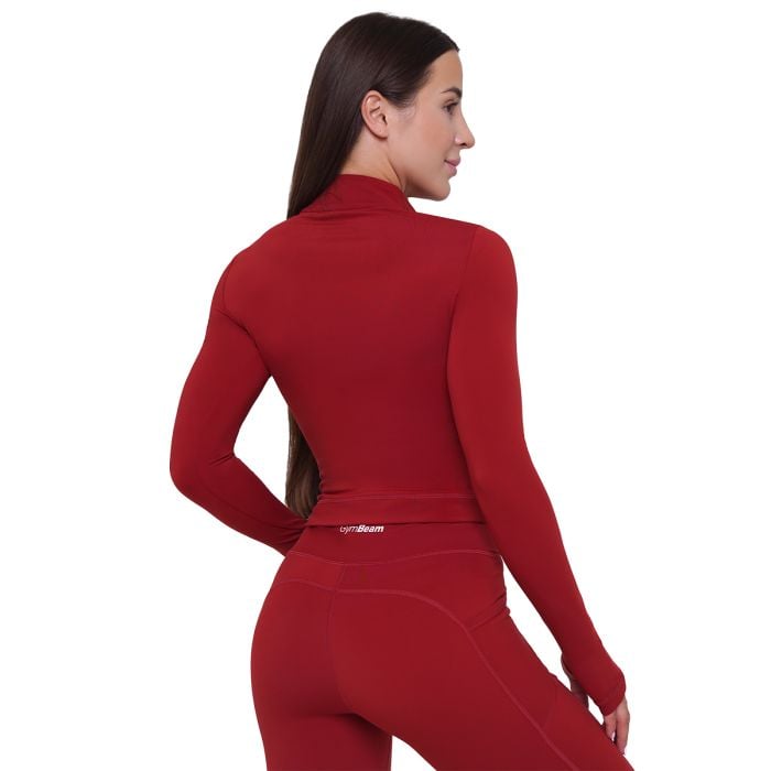 Ignite Sport-Top für Frauen in Dark Red - GymBeam XL