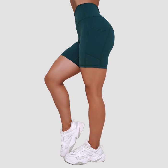 Ignite Shorts für Frauen in Dark Green - GymBeam XXL