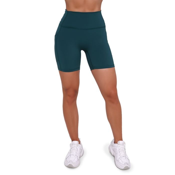 Ignite Shorts für Frauen in Dark Green - GymBeam XXL