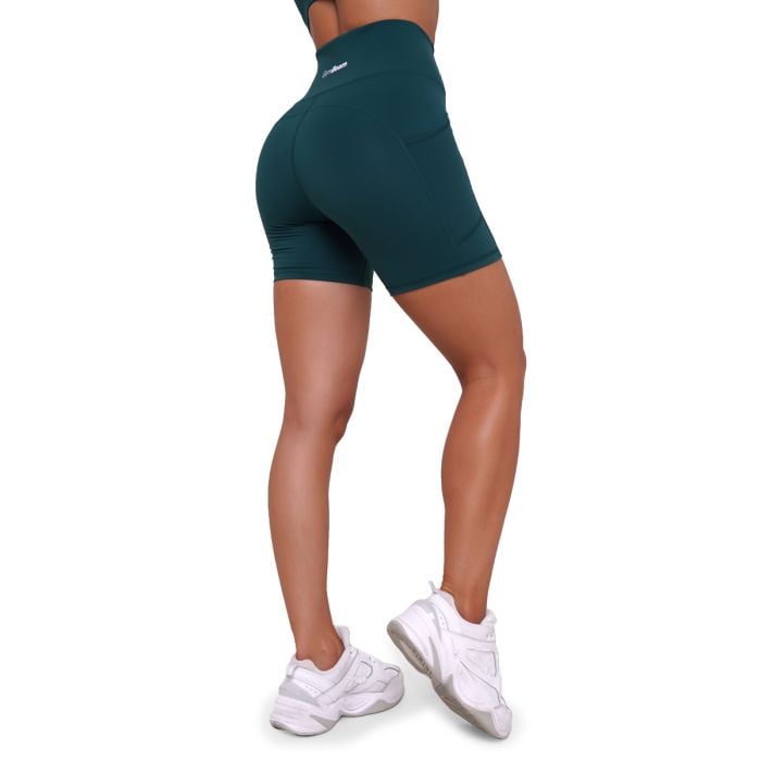 Ignite Shorts für Frauen in Dark Green - GymBeam XXL