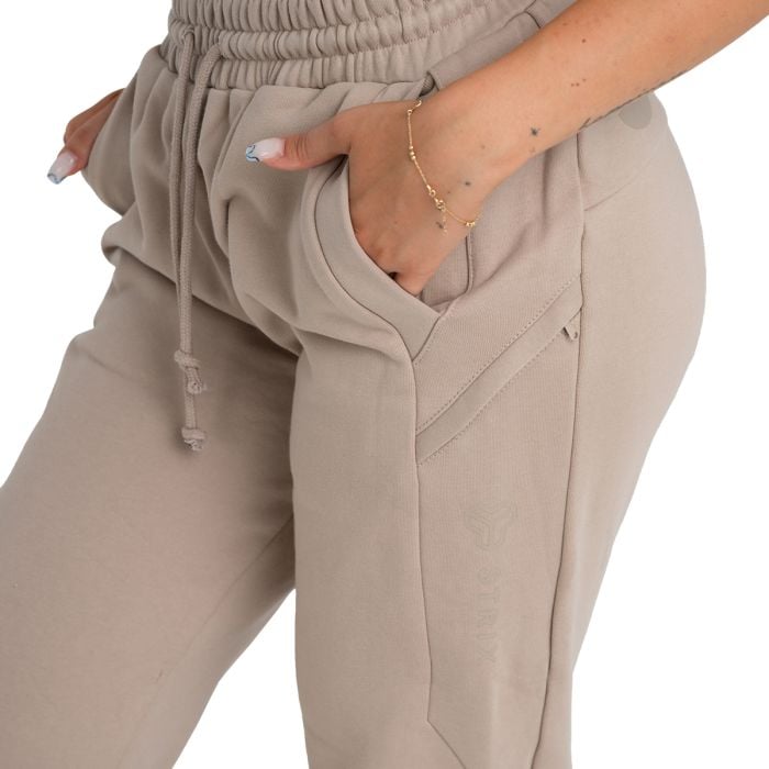 Jogginghose für Frauen in Taupe - STRIX XL