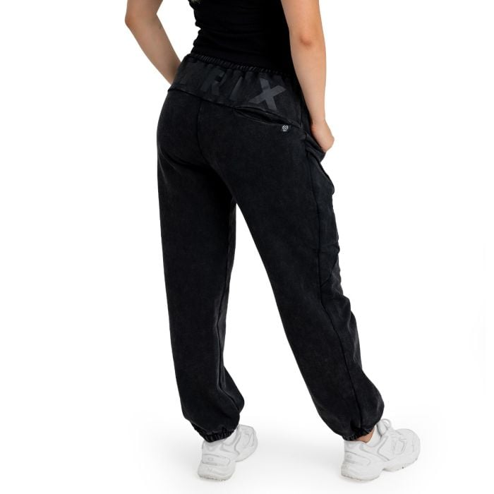 Jogginghose für Frauen in Washed Black - STRIX M