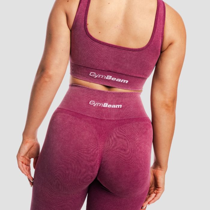 LIFT Nahtlose Leggings für Frauen in Plum - GymBeam S