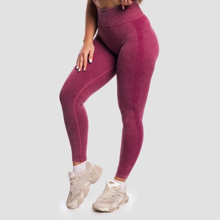 LIFT Nahtlose Leggings für Frauen in Plum - GymBeam S
