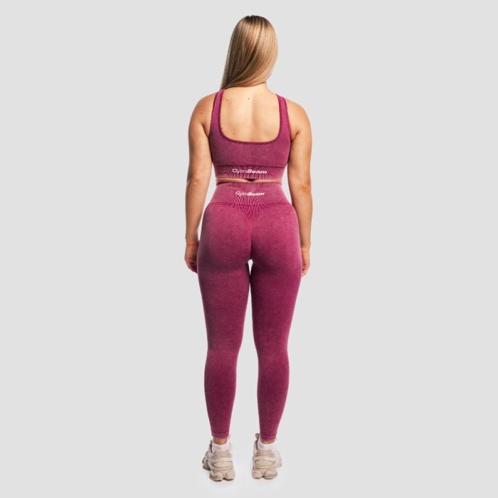 LIFT Nahtlose Leggings für Frauen in Plum - GymBeam S