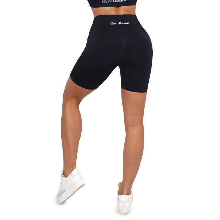 LIFT Nahtlose Shorts für Frauen in Black - GymBeam S