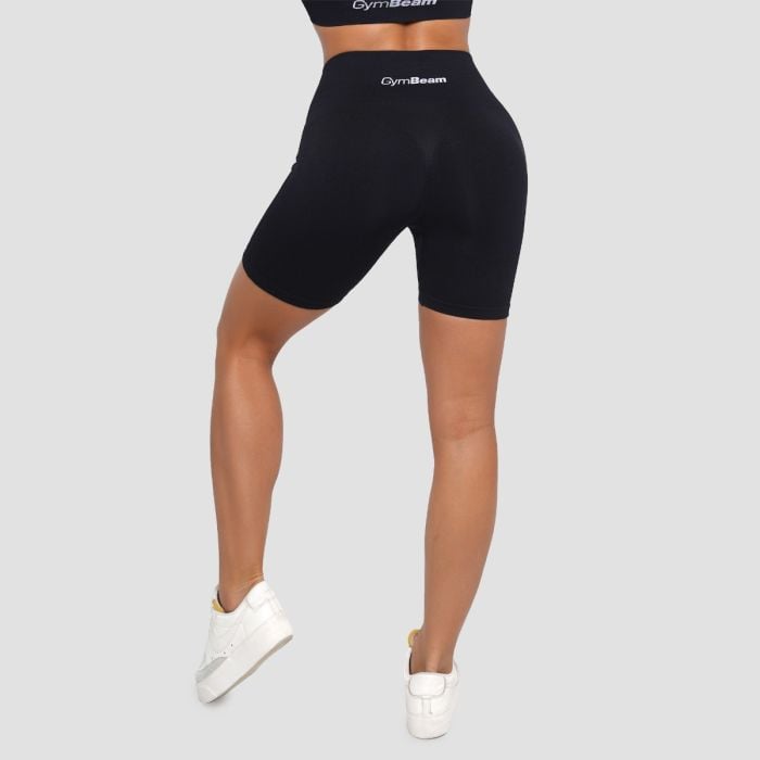 LIFT Nahtlose Shorts für Frauen in Black - GymBeam S