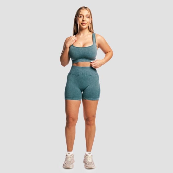 Women‘s Lift Seamless Shorts Petrol - GymBeam M