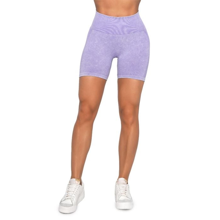 LIFT Nahtlose Shorts für Frauen in Violet - GymBeam S